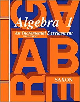 Saxon Math Algebra 1 Textbook